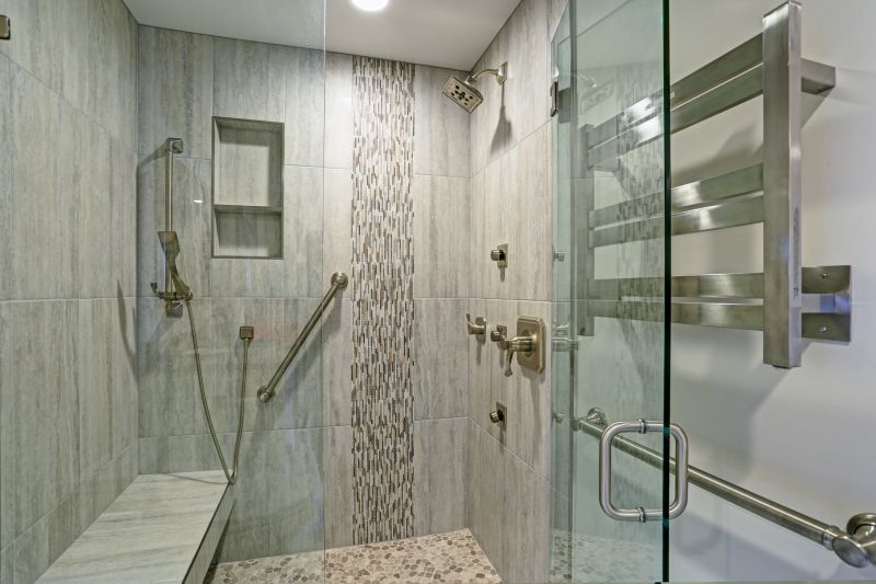 Modern Shower with Tiling